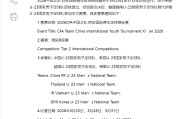 8868体育-中国足协：伊朗U23男足因故退出西安国际青年足球锦标赛，越南U23男足替代出战